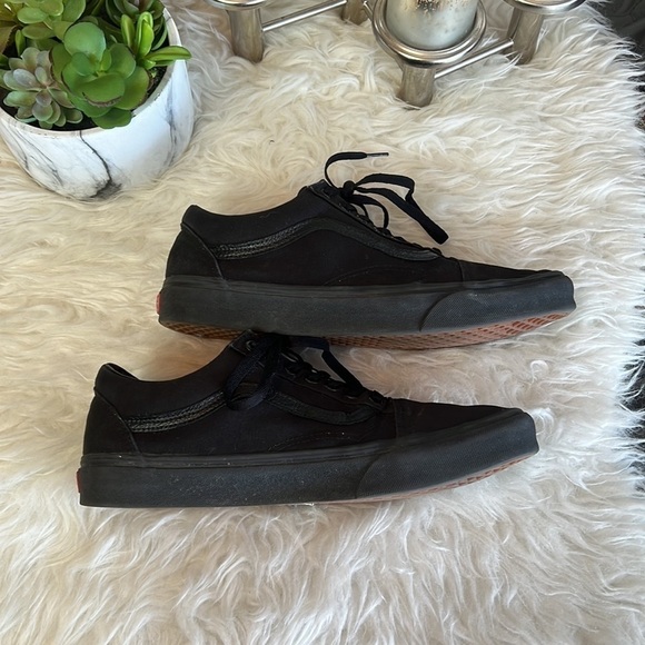 Vans Men’s Black Old Skool Cumfycush Canvas Shoe Size 10.5 - Picture 7 of 14